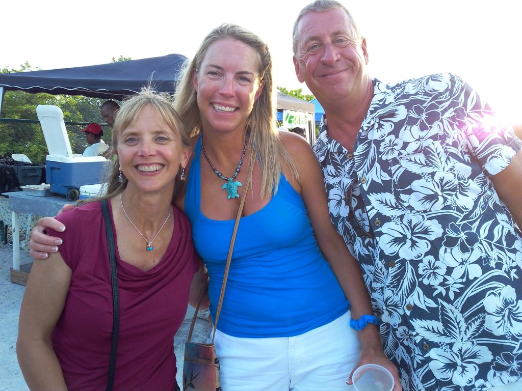 Karen and Steph at Fish Fry