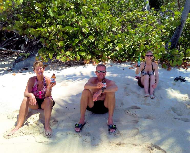  Beer Break at the Baths