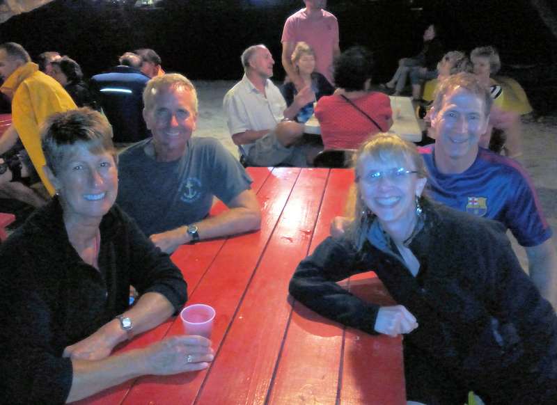  Pete, Karen, Shane, and Sara at Full Moon Party