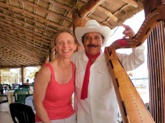 Karen and Harpist