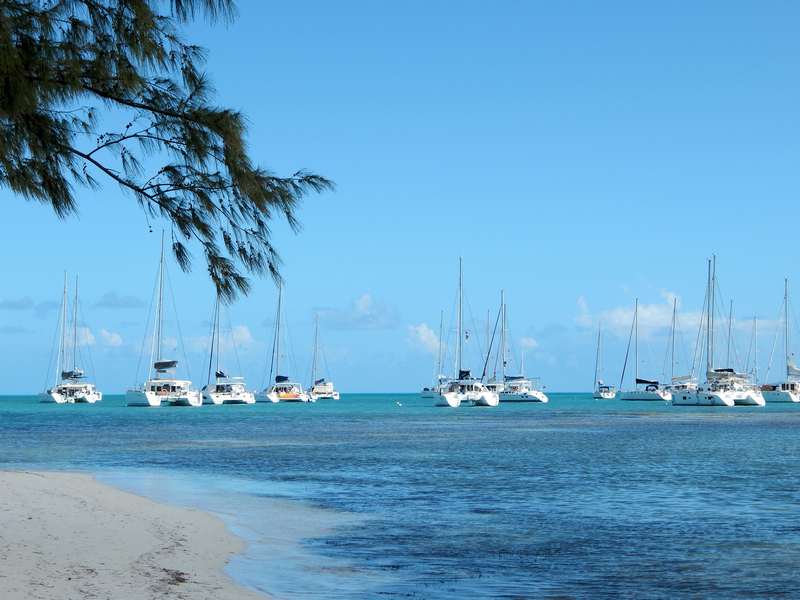 Boats on Anagada Beach