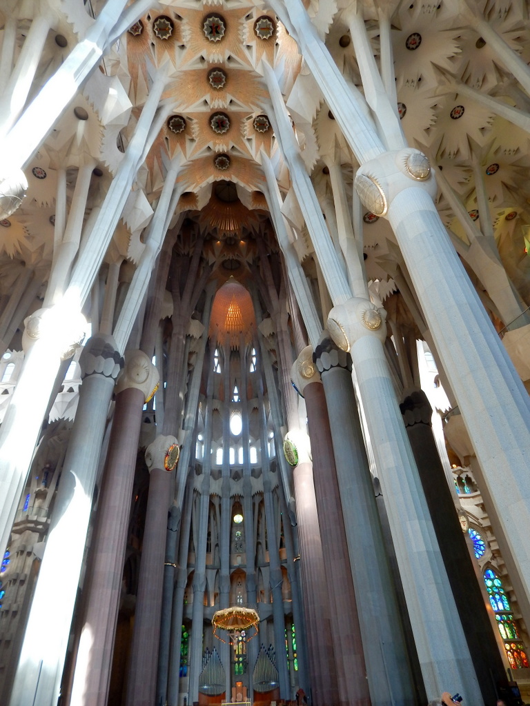 Interior of Sagrada Familia