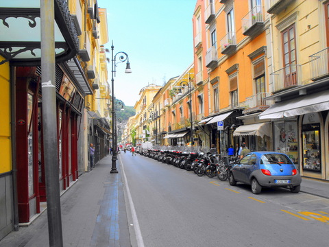 Scooters in Sorrento