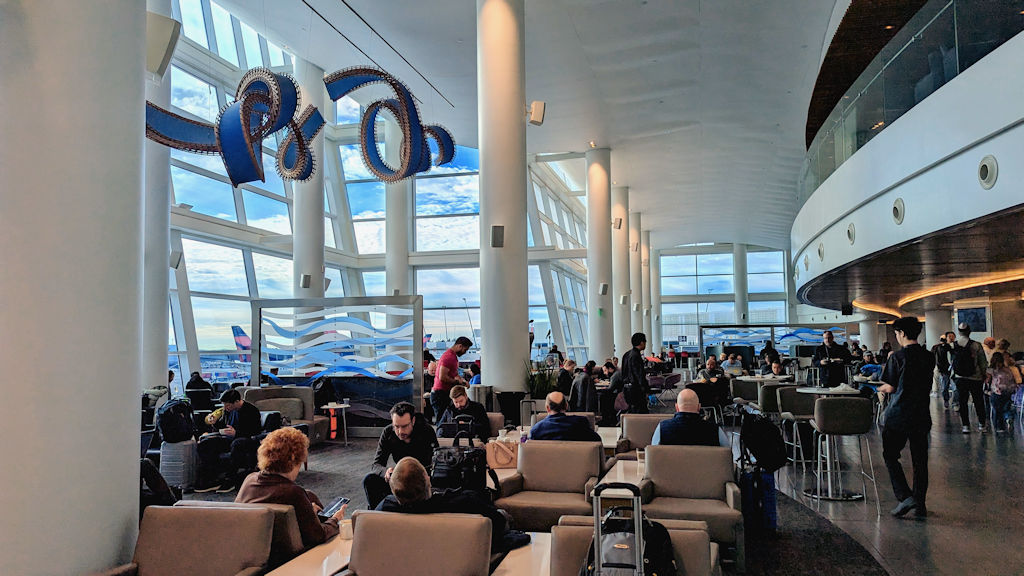 Delta Sky Club in Seattle